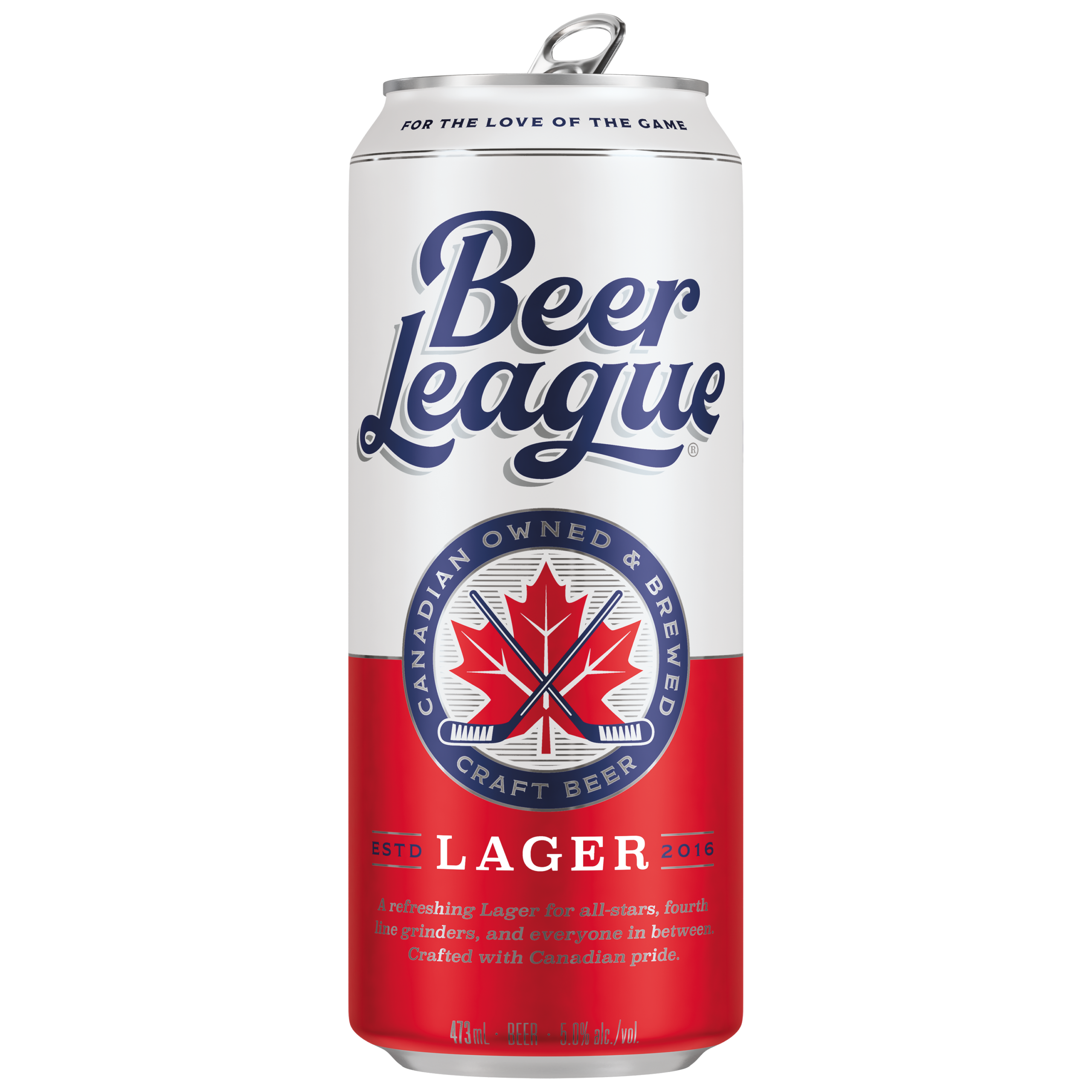 Beer League Lager 473 Ml can