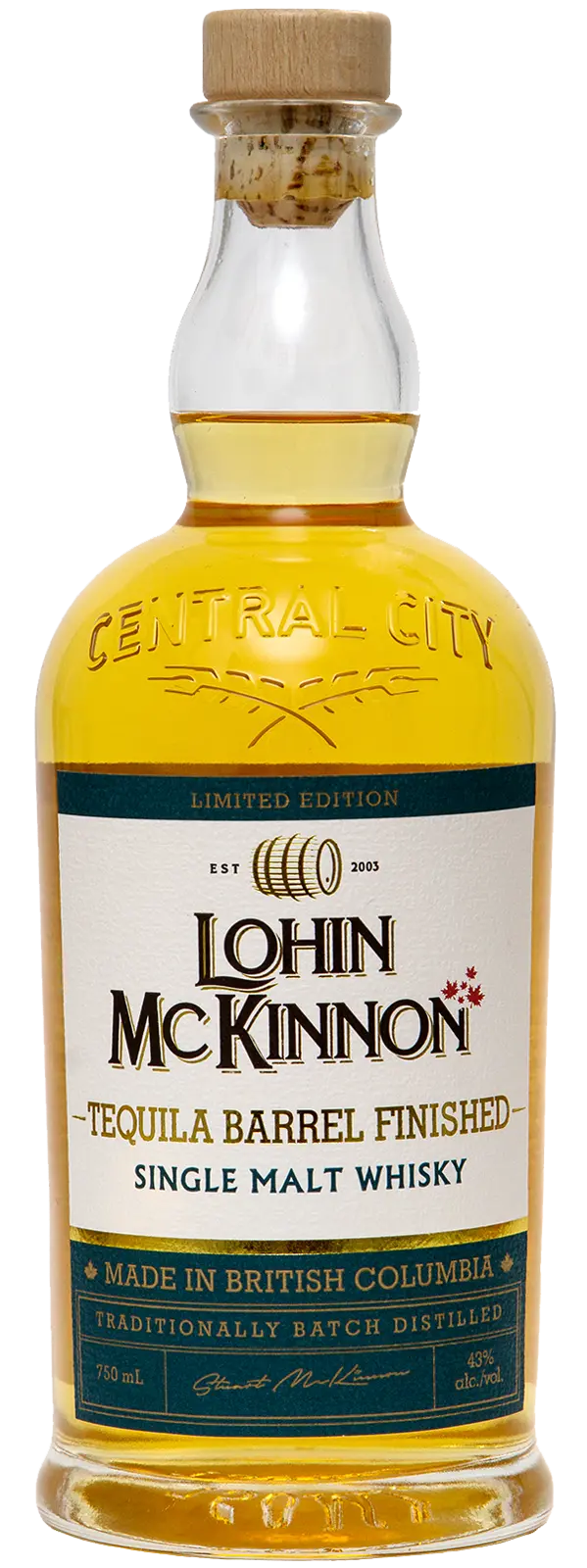 Lohin McKinnon Tequila Barrel Finished Whisky